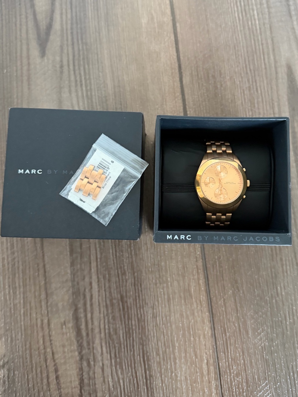 Marc Jacobs Rose Gold Watch